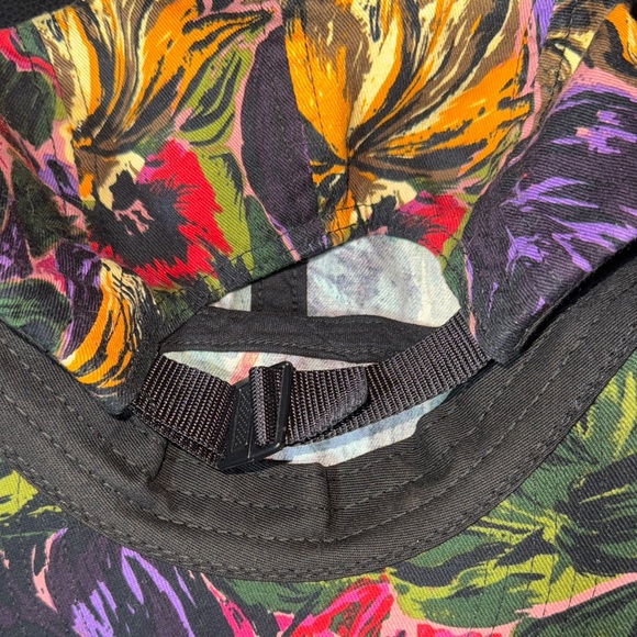 Supreme Painted Floral Camp Cap- Purple - Picture 5 of 5